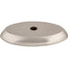 Top Knobs - Hardware - Aspen II Oval Backplate - Polished Nickel - Union Lighting Luminaires Décor