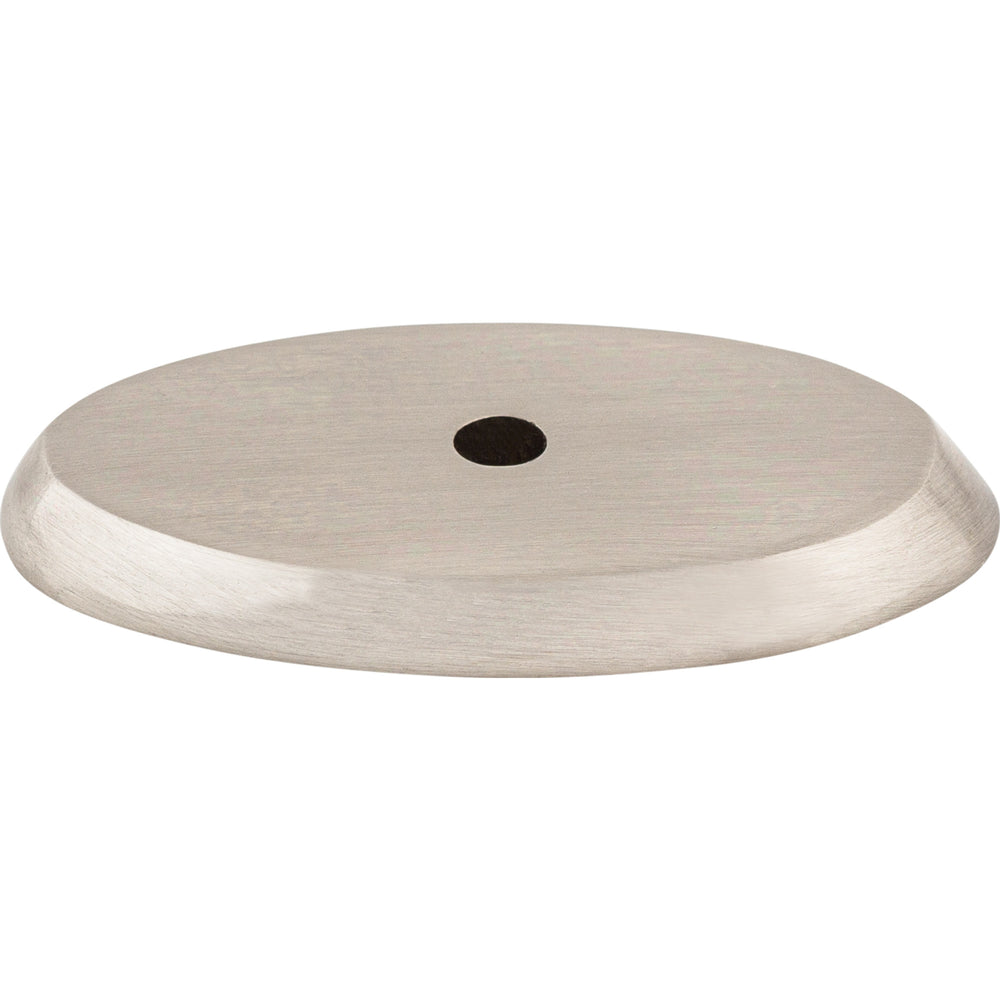 Top Knobs - Hardware - Aspen II Oval Backplate - Polished Chrome - Union Lighting Luminaires Décor