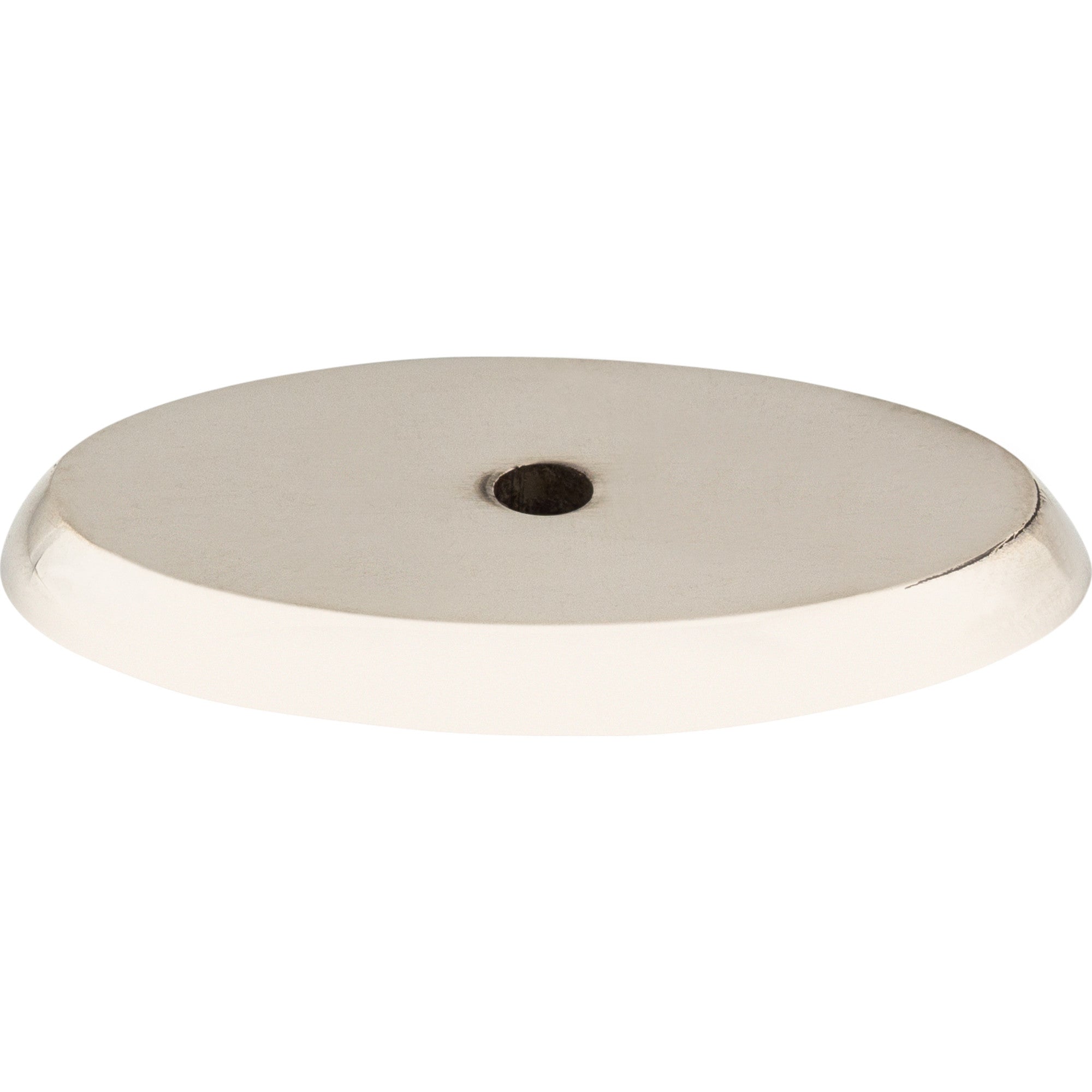 Top Knobs - Hardware - Aspen II Oval Backplate - Brushed Satin Nickel - Union Lighting Luminaires Décor