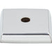 Top Knobs - Hardware - Aspen II Square Backplate - Brushed Satin Nickel - Union Lighting Luminaires Décor