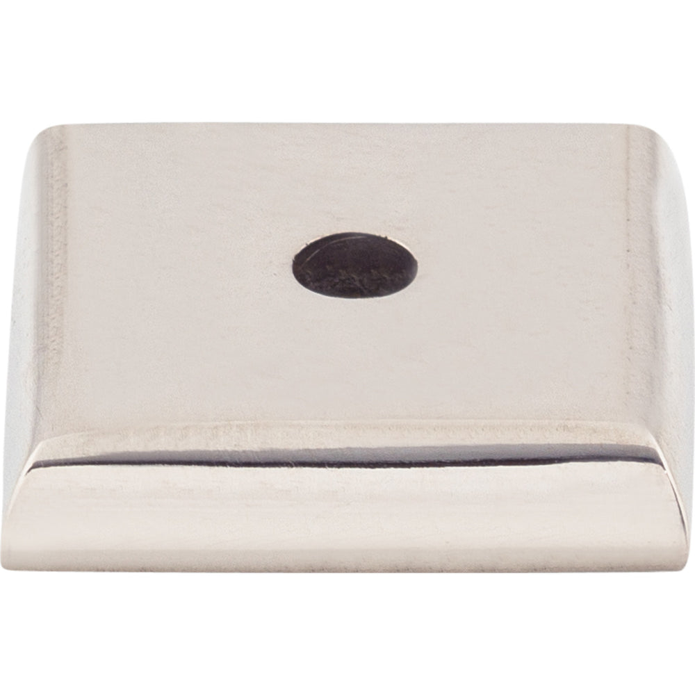 Top Knobs - Hardware - Aspen II Square Backplate - Polished Chrome - Union Lighting Luminaires Décor