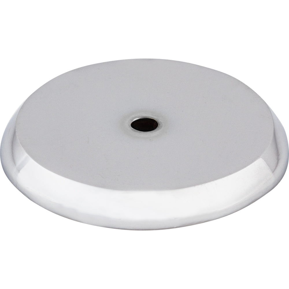 Top Knobs - Hardware - Aspen II Round Backplate - Polished Nickel - Union Lighting Luminaires Décor