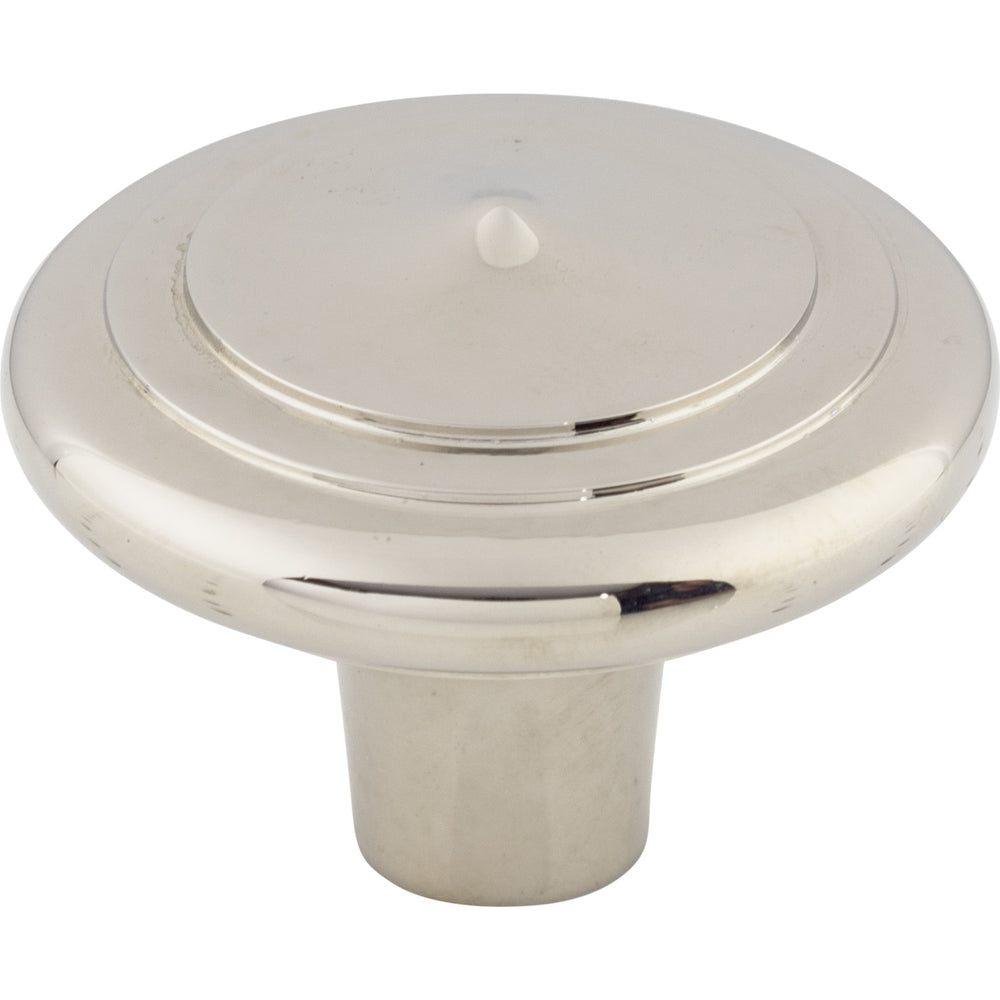 Top Knobs - Hardware - Aspen II Peak Knob - Brushed Satin Nickel - Union Lighting Luminaires Décor