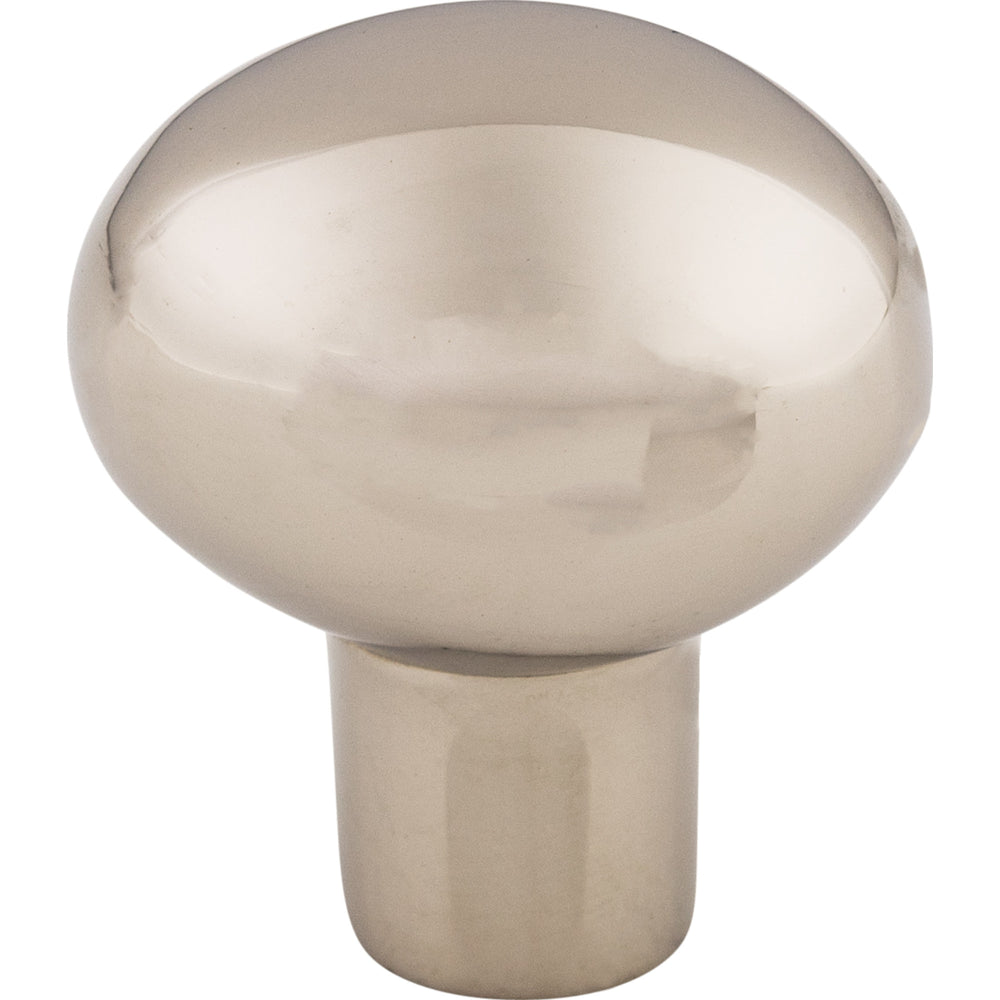 Top Knobs - Hardware - Aspen II Small Egg Knob - Flat Black - Union Lighting Luminaires Décor