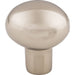 Top Knobs - Hardware - Aspen II Small Egg Knob - Flat Black - Union Lighting Luminaires Décor