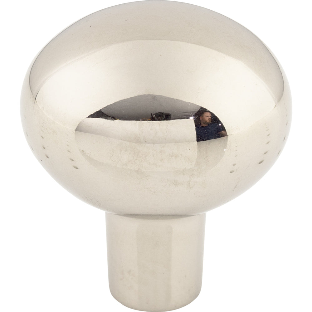 Top Knobs - Hardware - Aspen II Large Egg Knob - Polished Chrome - Union Lighting Luminaires Décor