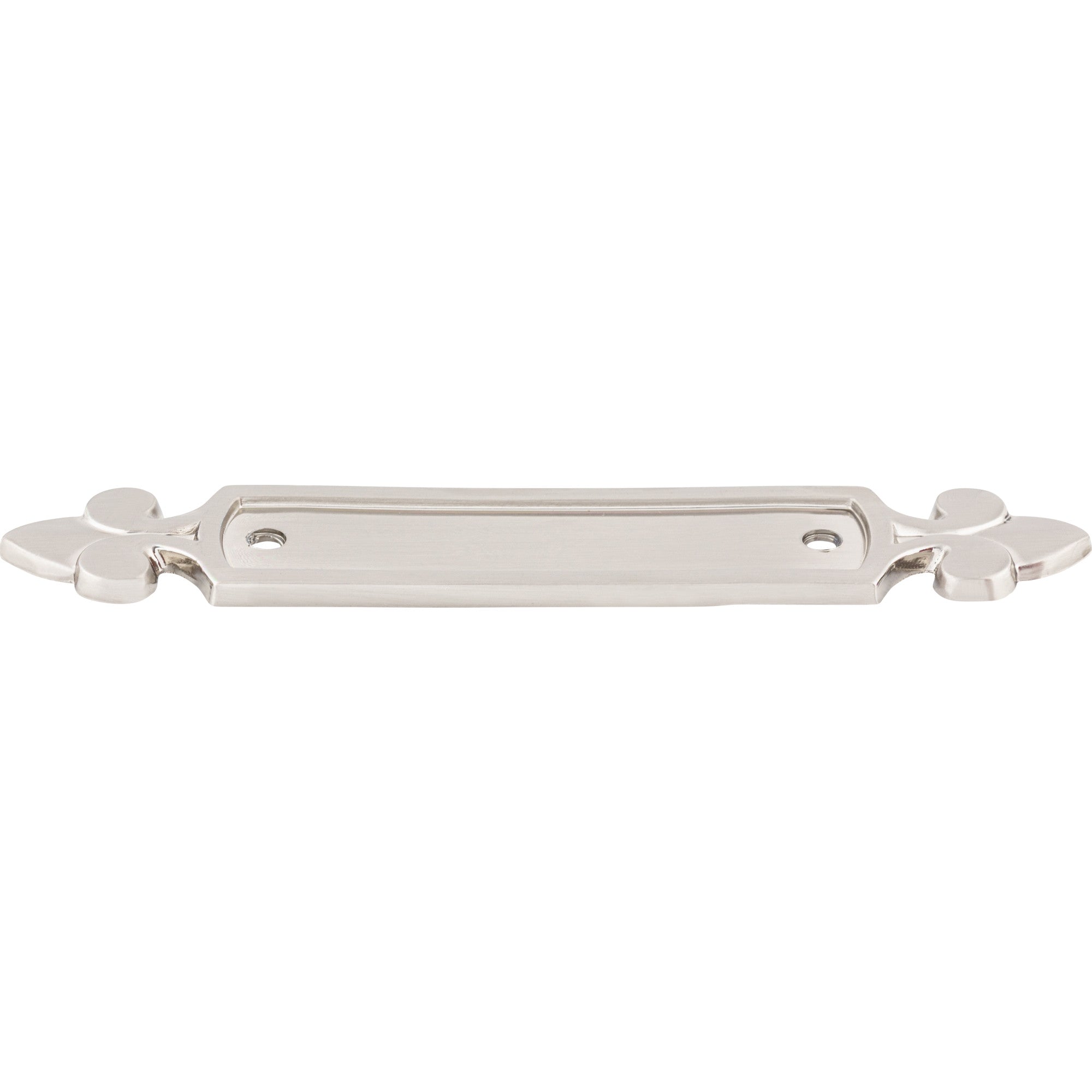 Top Knobs - Hardware - Dover Backplate - Polished Nickel - Union Lighting Luminaires Décor