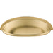 Top Knobs - Hardware - Somerset Cup Pull - Black Iron - Union Lighting Luminaires Décor
