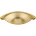 Top Knobs - Hardware - Arendal Cup Pull - Polished Chrome - Union Lighting Luminaires Décor