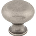 Top Knobs - Hardware - Flat Faced Knob - Brushed Satin Nickel - Union Lighting Luminaires Décor