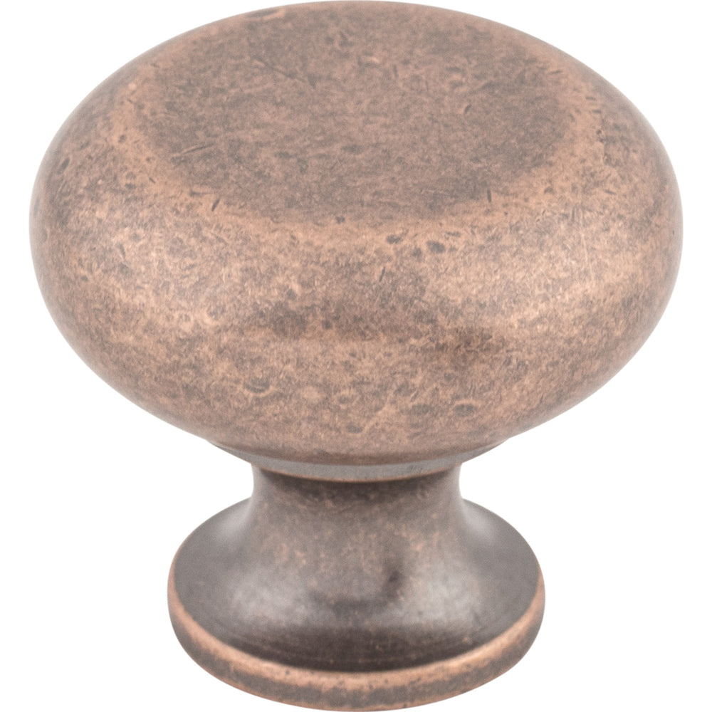 Top Knobs - Hardware - Flat Faced Knob - Black Iron - Union Lighting Luminaires Décor