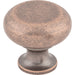 Top Knobs - Hardware - Flat Faced Knob - Black Iron - Union Lighting Luminaires Décor