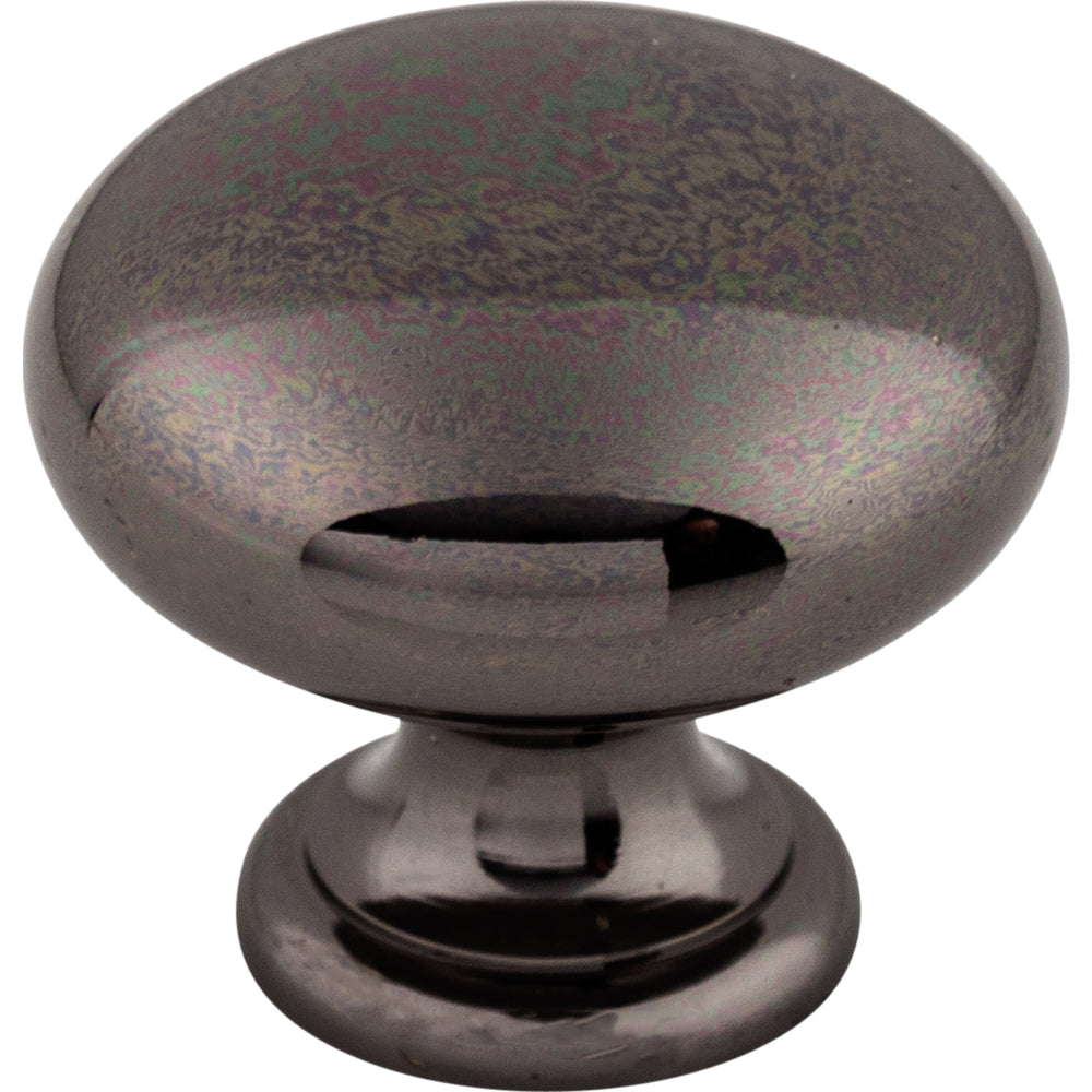 Top Knobs - Hardware - Mushroom Knob - Flat Black - Union Lighting Luminaires Décor