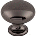 Top Knobs - Hardware - Mushroom Knob - Flat Black - Union Lighting Luminaires Décor