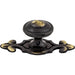 Top Knobs - Hardware - Canterbury Knob - Pewter Antique - Union Lighting Luminaires Décor