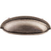 Top Knobs - Hardware - Somerset Cup Pull - Antique Copper - Union Lighting Luminaires Décor