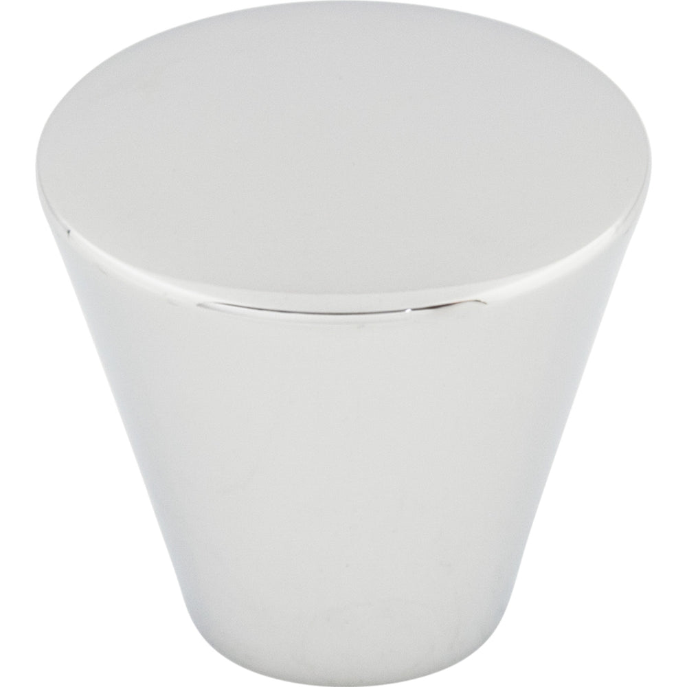 Top Knobs - Hardware - Cone Knob - Polished Nickel - Union Lighting Luminaires Décor