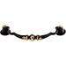 Top Knobs - Hardware - Oxford Pull - Flat Black - Union Lighting Luminaires Décor