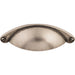 Top Knobs - Hardware - Arendal Cup Pull - Ash Gray - Union Lighting Luminaires Décor