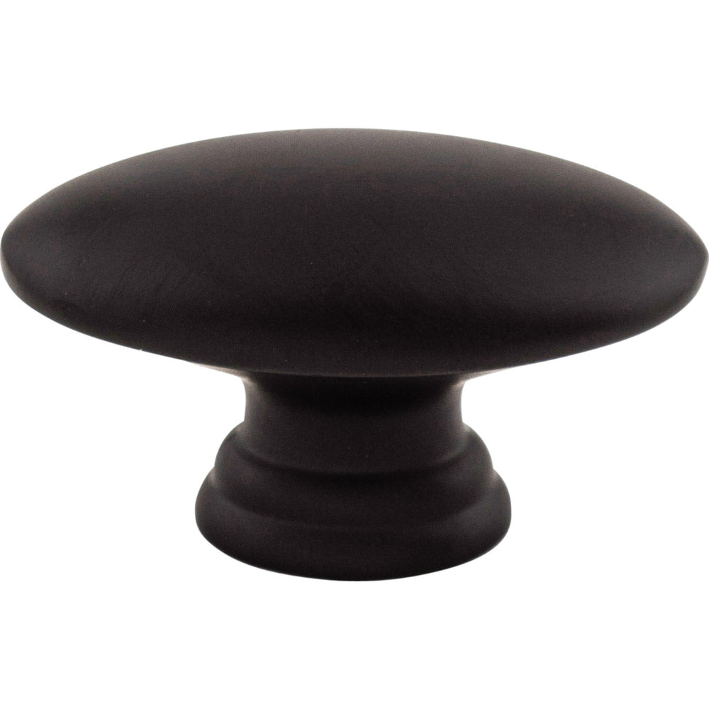 Top Knobs - Hardware - Flat Oval Knob - Brushed Satin Nickel - Union Lighting Luminaires Décor
