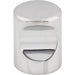 Top Knobs - Hardware - Nouveau Indent Knob - Polished Nickel - Union Lighting Luminaires Décor