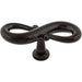 Top Knobs - Hardware - S-Shaped Knob - Flat Black - Union Lighting Luminaires Décor