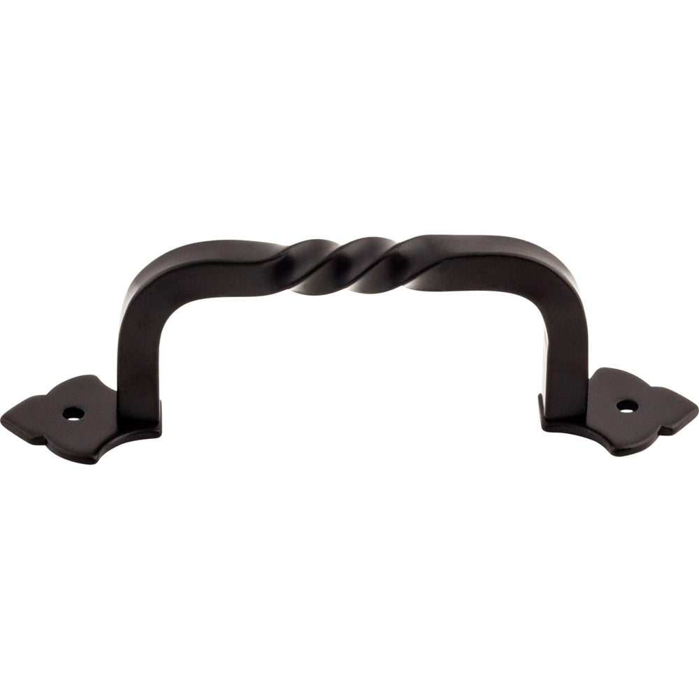 Top Knobs - Hardware - Fixed Norman Crest Pull - Honey Bronze - Union Lighting Luminaires Décor