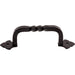 Top Knobs - Hardware - Fixed Norman Crest Pull - Honey Bronze - Union Lighting Luminaires Décor
