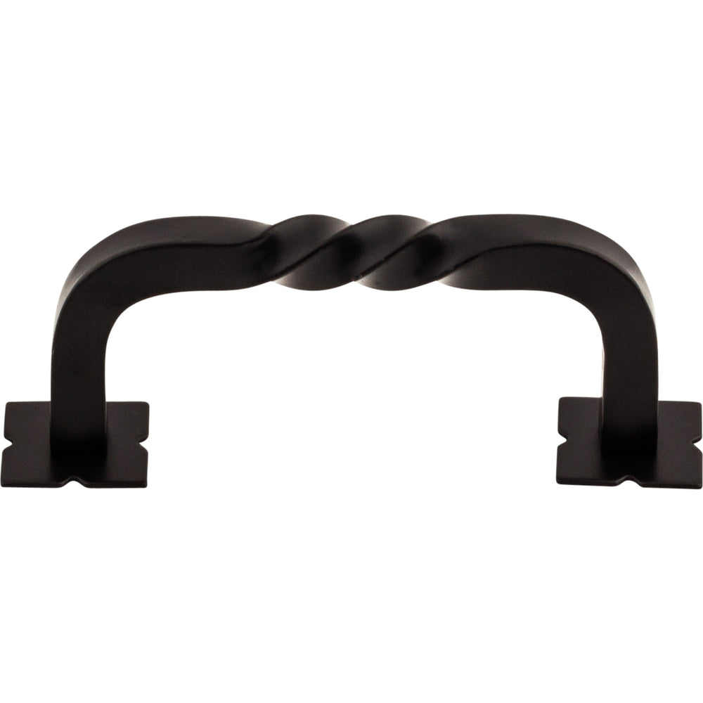 Top Knobs - Hardware - Twist D Pull - Polished Nickel - Union Lighting Luminaires Décor