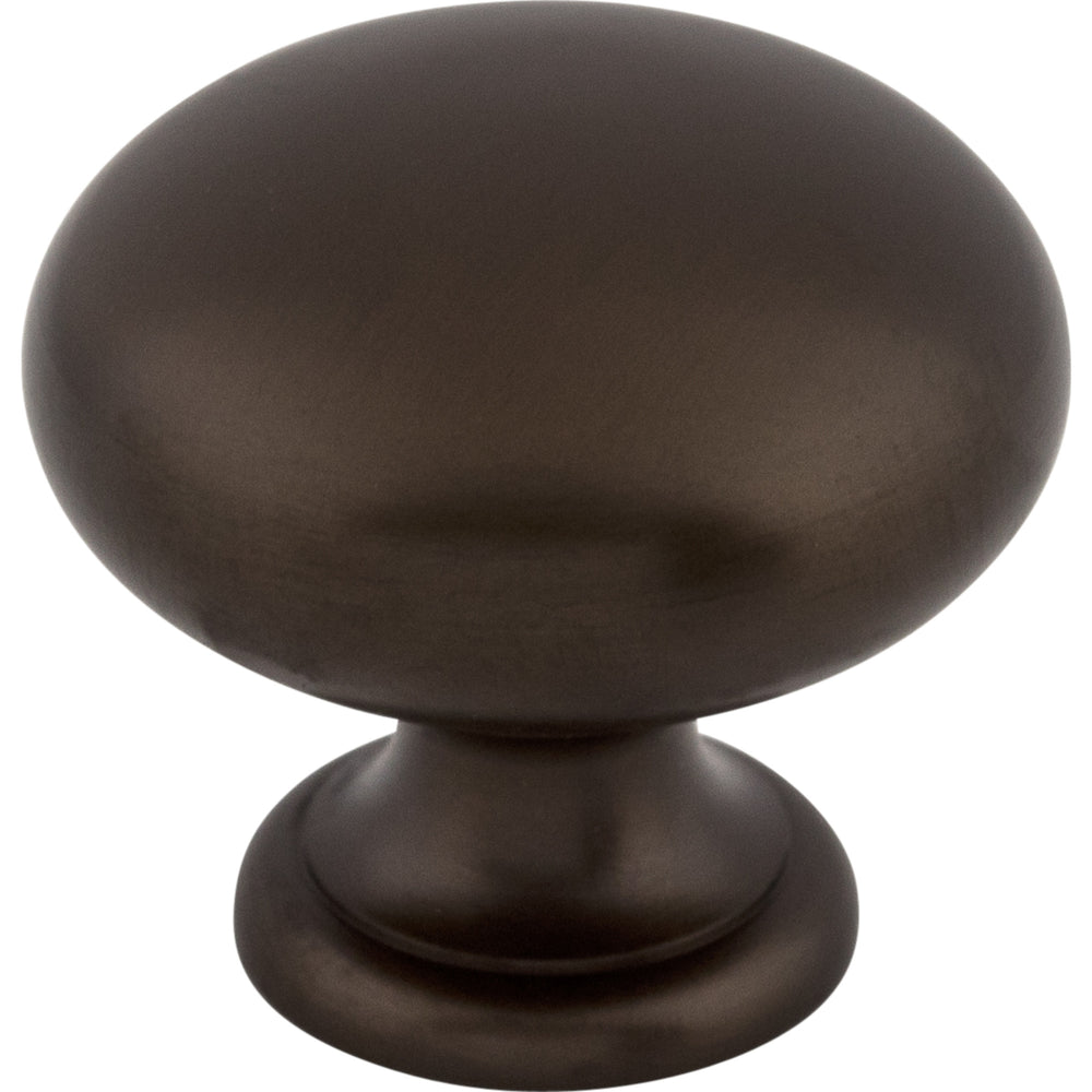 Top Knobs - Hardware - Mushroom Knob - Black Iron - Union Lighting Luminaires Décor