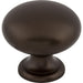 Top Knobs - Hardware - Mushroom Knob - Black Iron - Union Lighting Luminaires Décor