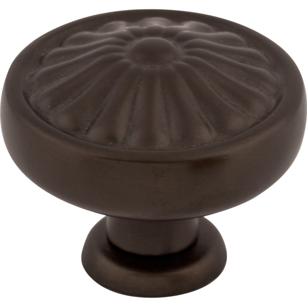 Top Knobs - Hardware - Flower Knob - German Bronze - Union Lighting Luminaires Décor