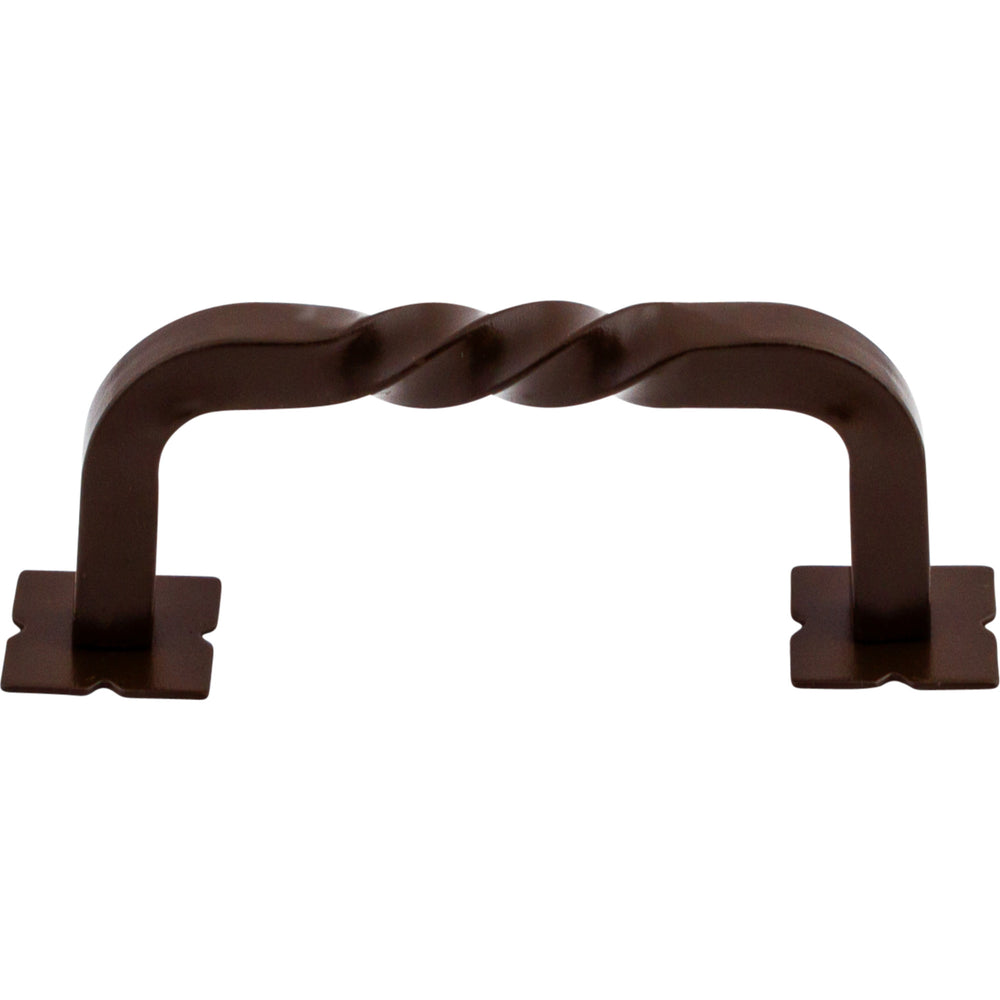 Top Knobs - Hardware - Square Twist D Pull - Polished Nickel - Union Lighting Luminaires Décor