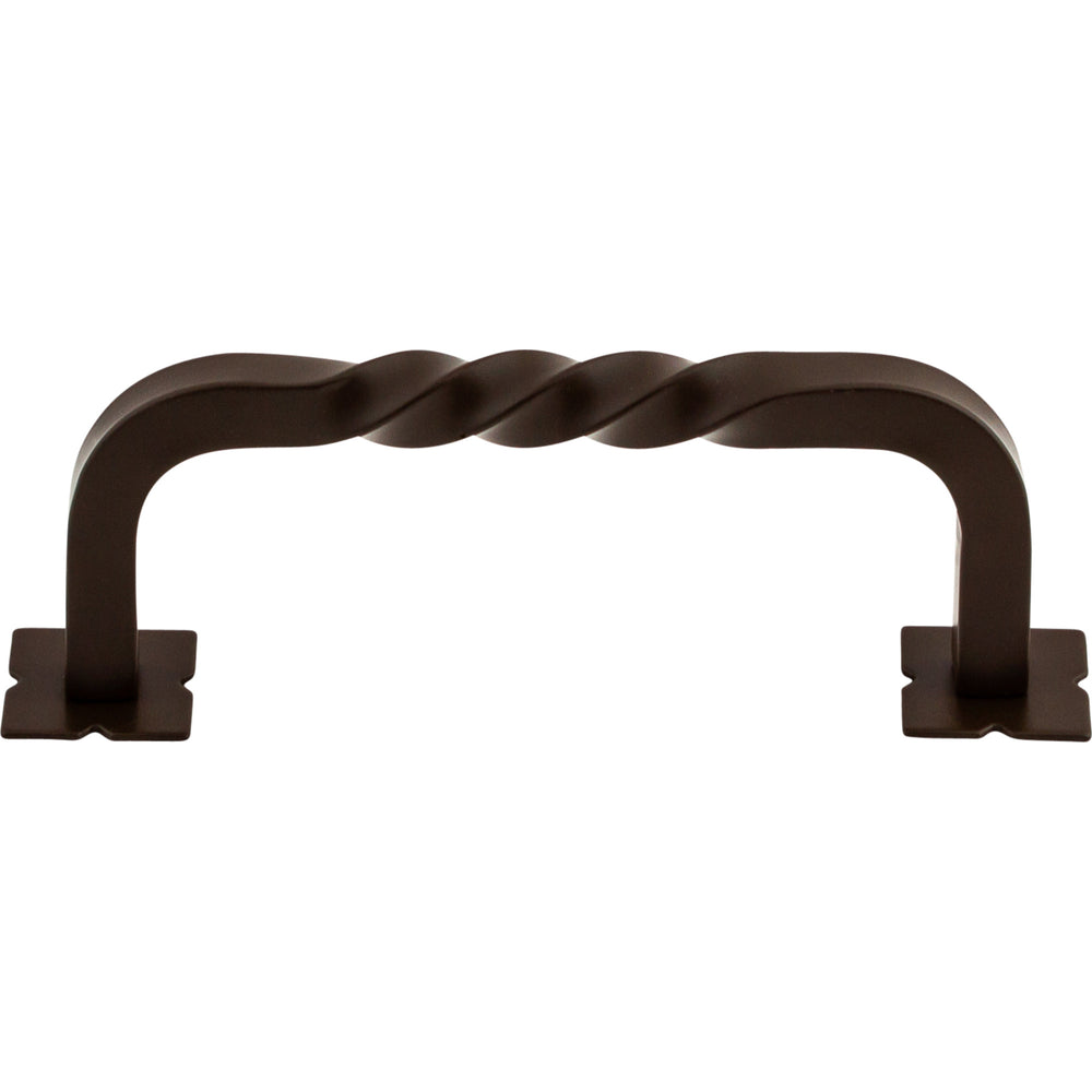 Top Knobs - Hardware - Square Twist D Pull - Antique Pewter - Union Lighting Luminaires Décor