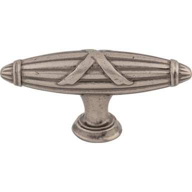 Top Knobs - Hardware - Ribbon & Reed T-Pull - Brushed Satin Nickel - Union Lighting Luminaires Décor