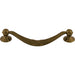 Top Knobs - Hardware - Ribbon & Reed Drop Pull - Pewter Antique - Union Lighting Luminaires Décor