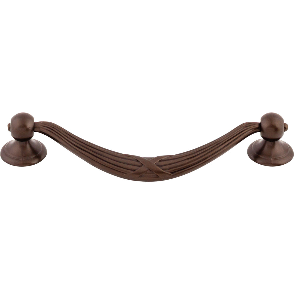 Top Knobs - Hardware - Ribbon & Reed Drop Pull - German Bronze - Union Lighting Luminaires Décor