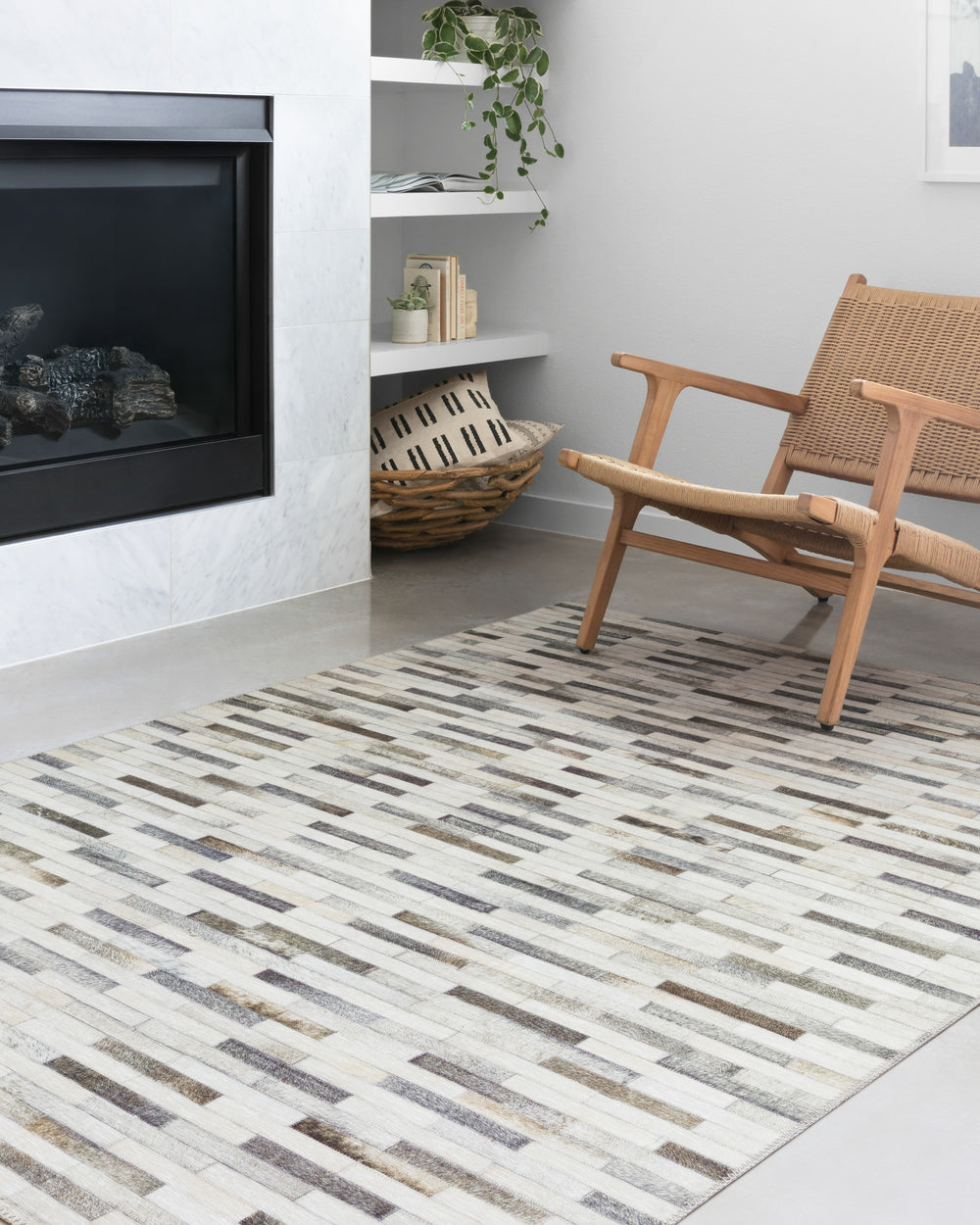 Maddox Ivory / Grey Rug (MAD-01)