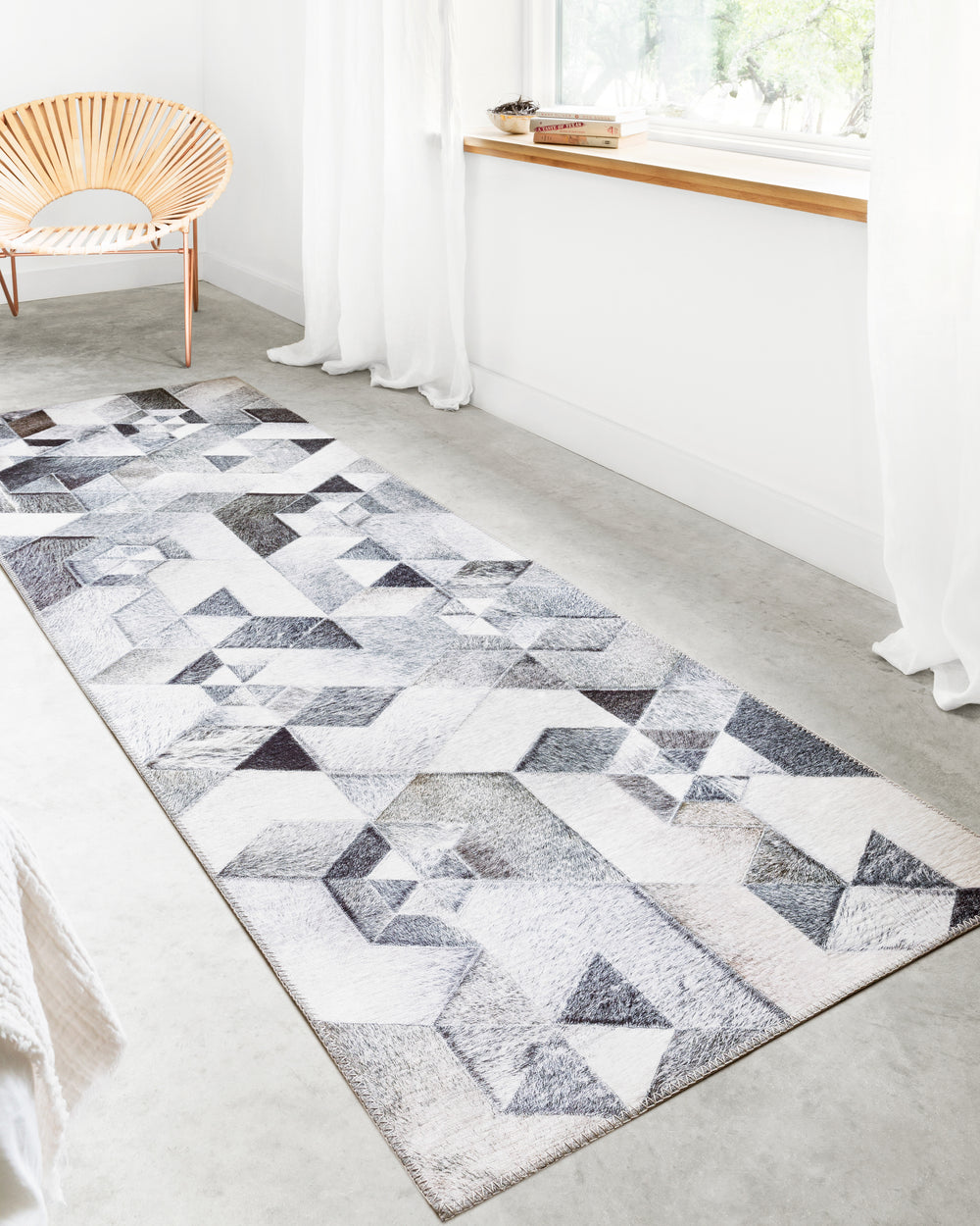 Maddox Grey / Ivory Rug (MAD-03)