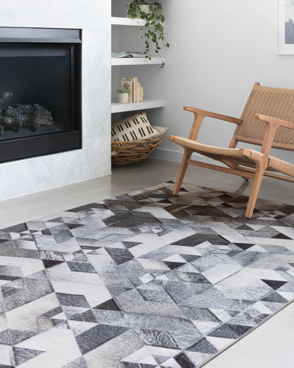 Maddox Grey / Ivory Rug (MAD-03)