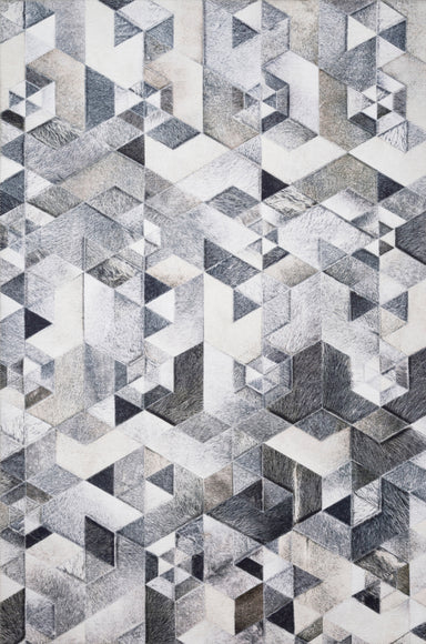 Loloi - Area Rug - Maddox Grey/Ivory Rug - Union Lighting Luminaires Décor