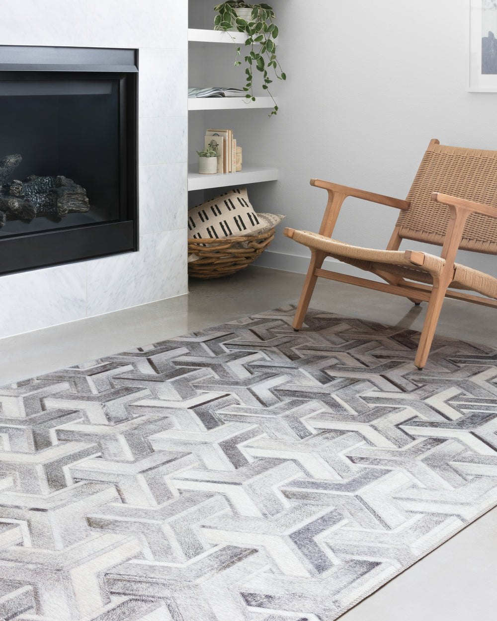 Maddox Silver / Ivory Rug (MAD-05)