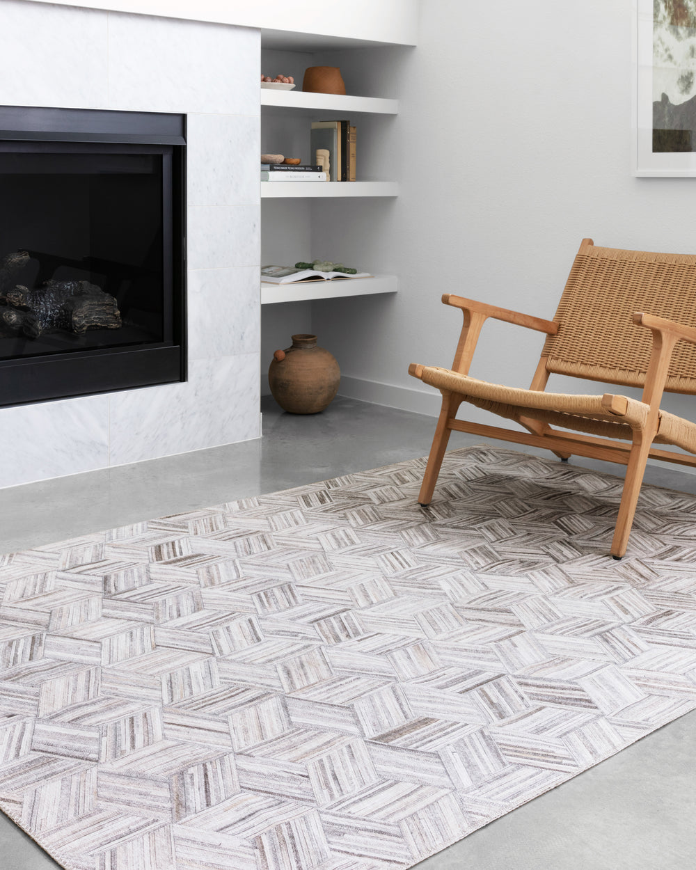 MAD-07 Maddox Ltgrey / Ivory Rug