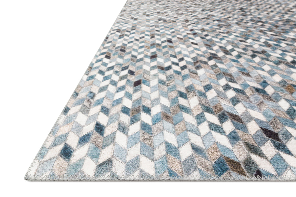Maddox Ocean / Grey Rug (MAD-08)