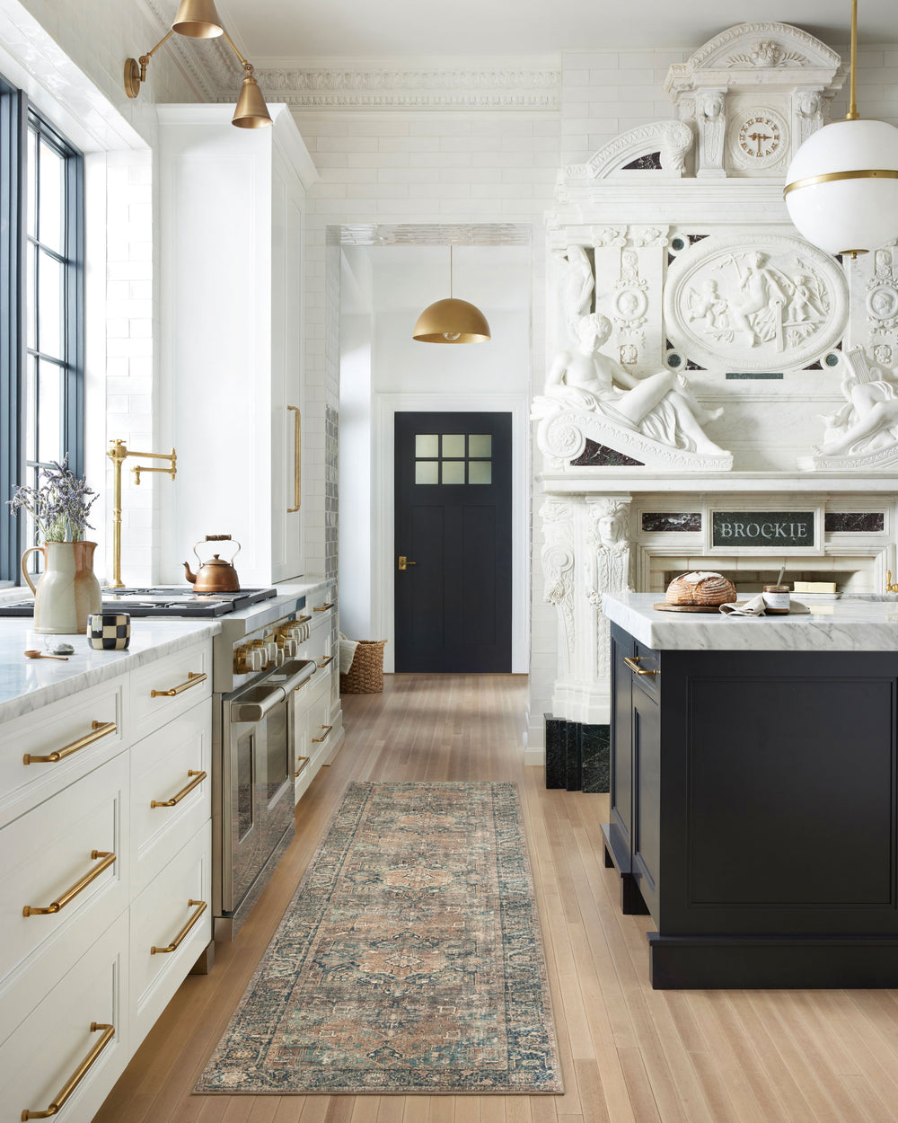 MAT-02 Margot Terracotta/Lagoon Rug