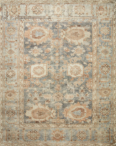 Loloi - Area Rug - Margot Ocean/Spice Rug - Union Lighting Luminaires Décor