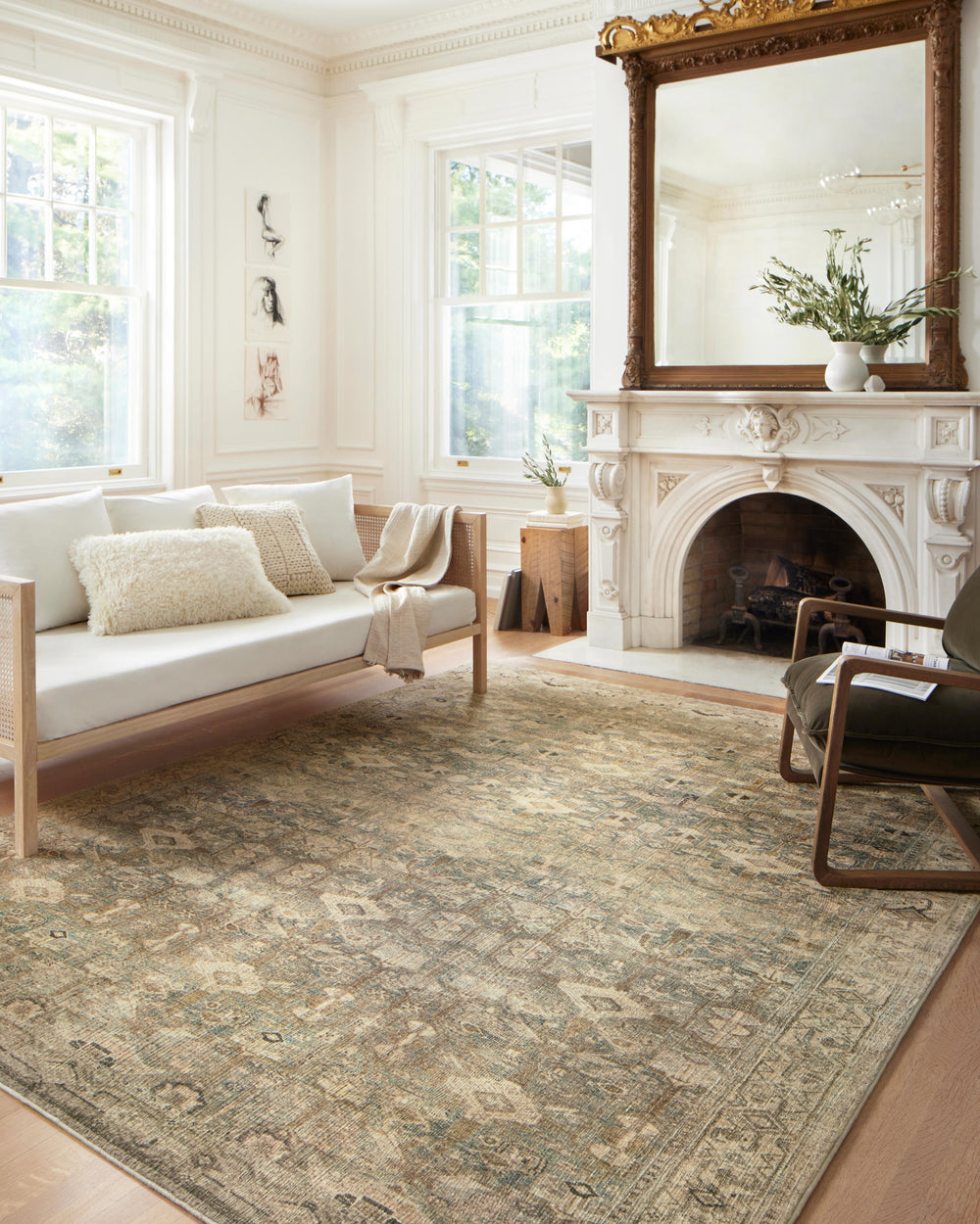 Margot Antique / Sage Rug (MAT-04)