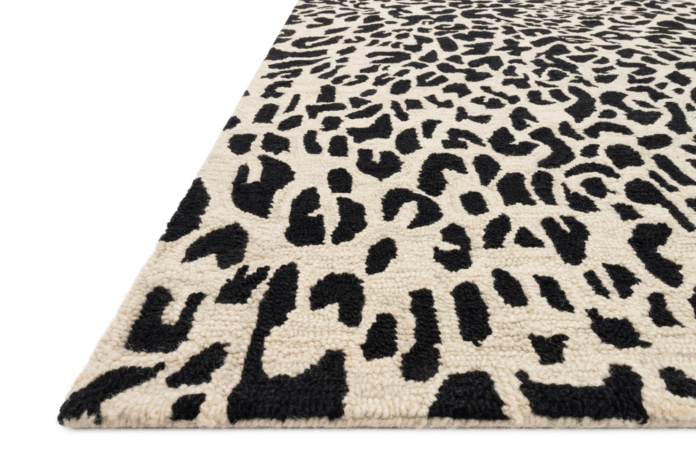 MAS-02 Masai Black / Ivory Rug