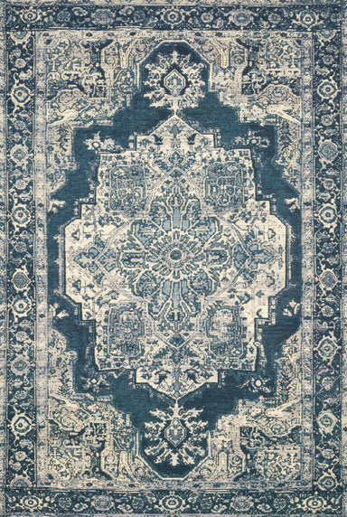 Loloi - Area Rug - Mika DkBlue/DkBlue Rug - Union Lighting Luminaires Décor