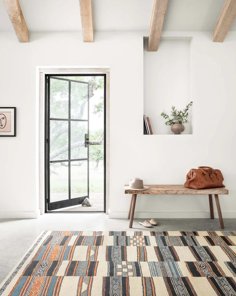 MIK-04 Mika Ivory/Multi Rug